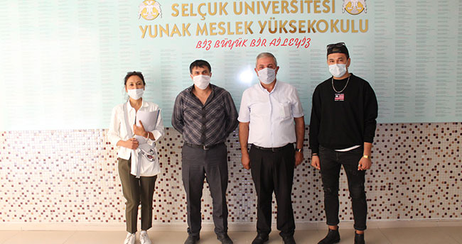 Yunak Meslek Yüksek Okulunda 10 yabancı uyruklu öğrenci eğitim alacak