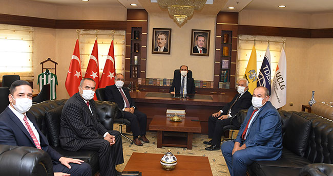 Başkan Altay muhtar derneklerinin başkanlarıyla buluştu