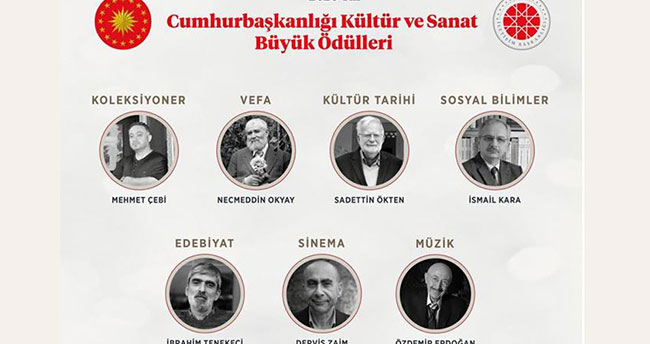 Cumhurbaşkanlığı Kültür ve Sanat Büyük Ödülleri’ne layık görülen isimler açıklandı
