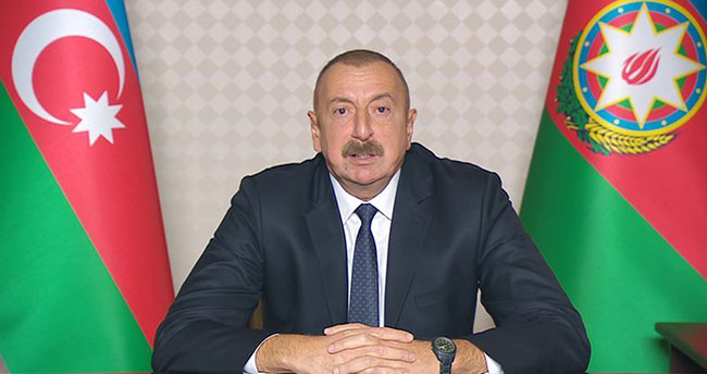 Azerbaycan Cumhurbaşkanı Aliyev: Bu anlaşma bizim şanlı zaferimizdir