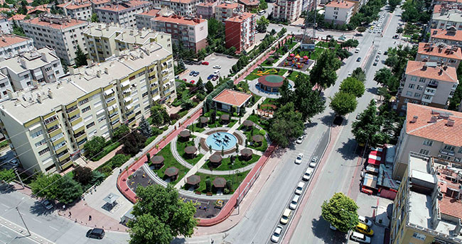 2020 yeni parklar ve yeşil alanlarda Meram için atılım yılı oldu