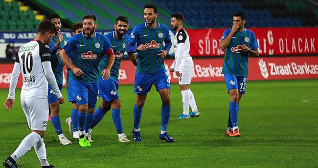Çaykur Rizespor kupada 5. tura yükseldi