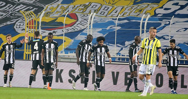 Derbide kazanan Beşiktaş