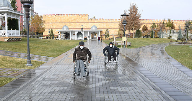 Ecdat Bahçesi ve yaya üst geçitlerine “Erişilebilirlik Belgesi”