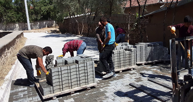 Çumra’da 2020’de üst yapı çalışmaları hız kesmedi