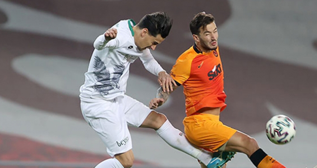 Konyaspor 1 – Galatasaray 1(İlk yarı sonucu)