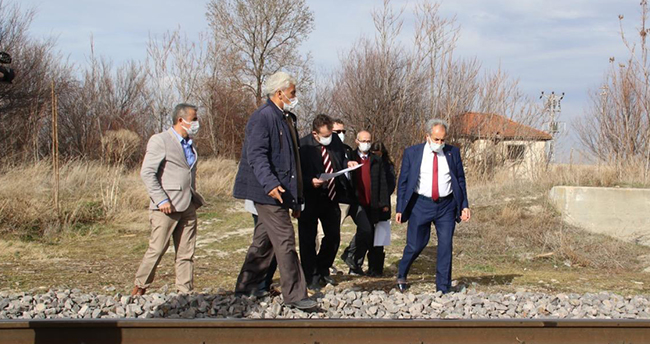 Akşehir OSB demiryolu yük taşımacılığına kavuşuyor