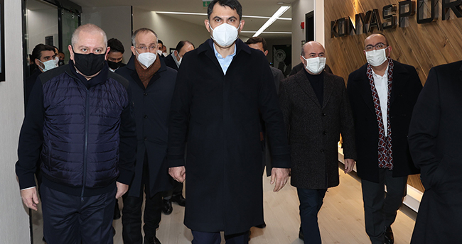 Bakan Kurum ile yeni tesis konuşuldu