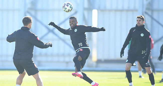 Konyaspor, Antalyaspor maçının hazırlıklarını tamamladı