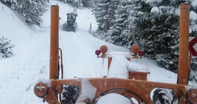 Bozkır- Antalya yolu trafiğe açıldı