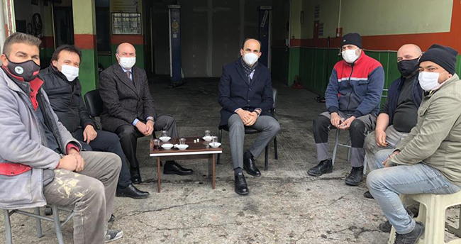 Başkan Altay sanayi esnafına teşekkür etti
