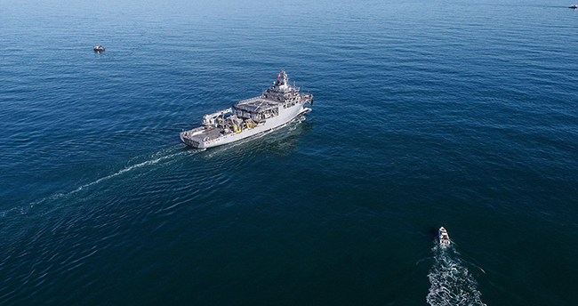 Yunan hava kuvvetleri, TCG Çeşme gemisini taciz etti