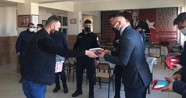 Seydişehir Ülkü Ocaklarından jandarma ve emniyete ziyaret