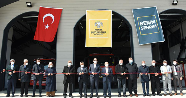 Seydişehir İtfaiye Merkezi açıldı