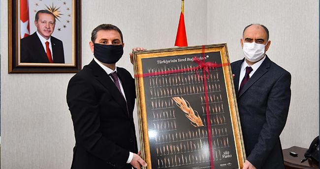 Vali Vahdettin Özkan, “Türkiye Yerel Buğday Envanterinin Çıkarılması” Projesi hakkında bilgi aldı