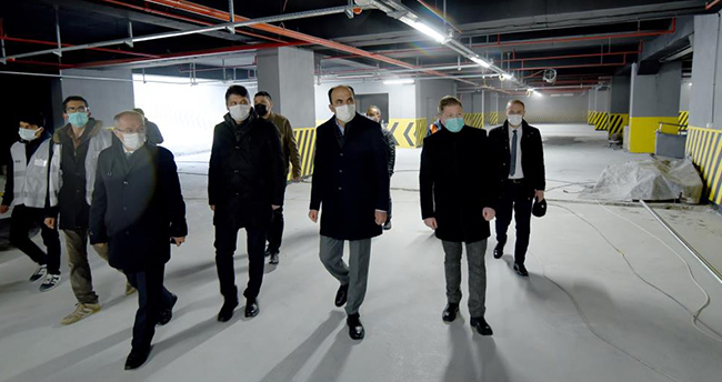 Meram yer altı katlı otoparkında sona gelindi