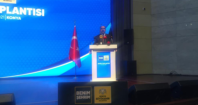 Konya Büyükşehir Belediye Başkanı Altay, belediyenin yatırımlarını anlattı