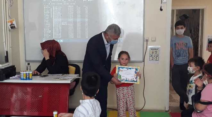 Konya’da miniklerin karne heyecanı