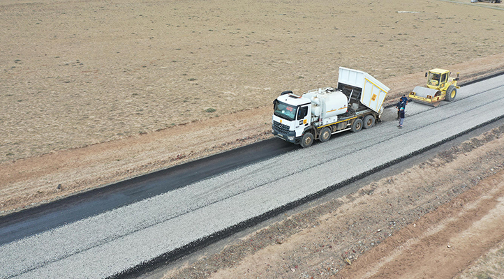 Konya Büyükşehir’den Kulu’ya 26 kilometrelik mahalle yolu