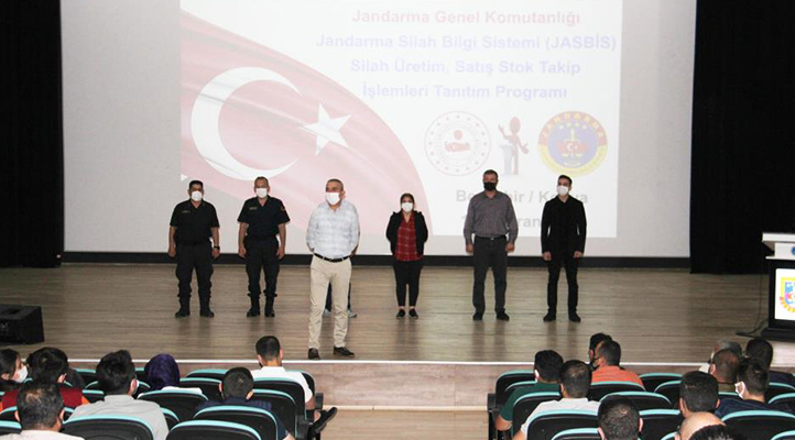 Konya’da silah üreticilerine ve av bayilerine JASBİS eğitimi