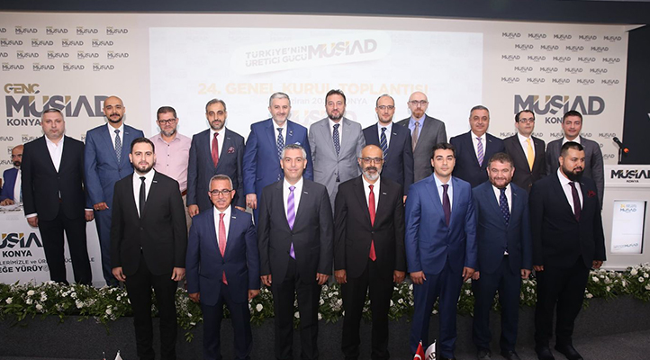 MÜSİAD Konya Şubesi’nde Hilmi Kağnıcı dönemi!