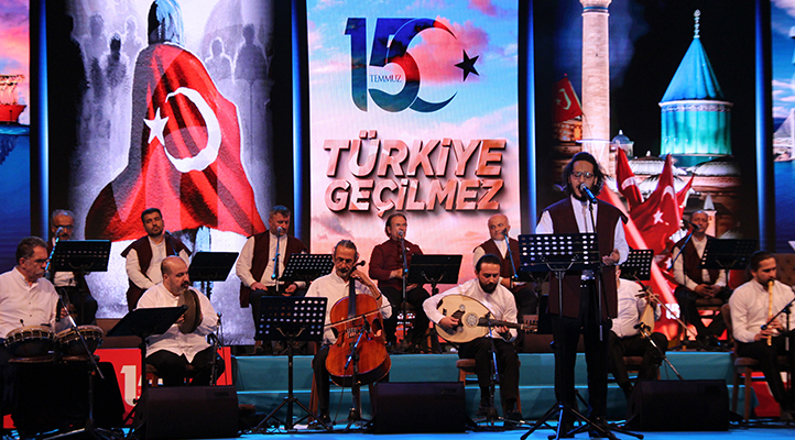 Konya’da 15 Temmuz Demokrasi ve Milli Birlik Günü anma etkinlikleri sürüyor