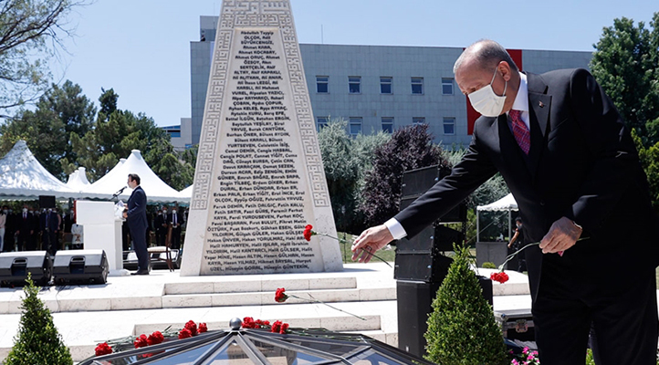 Cumhurbaşkanı Erdoğan: 15 Temmuz destanı hepimizin ortak gurur kaynağıdır