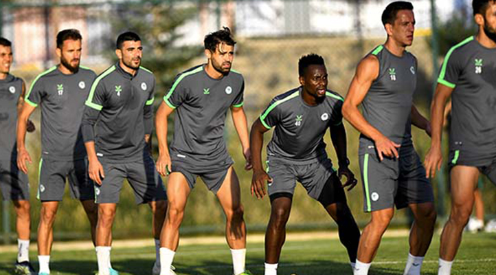 İttifak Holding Konyaspor Erzurum kampındaki son çalışmasını yaptı