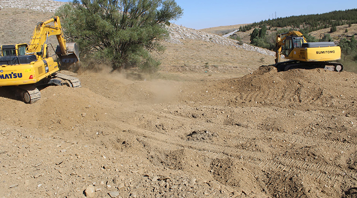 Yunak’ta 250 milyon liraya mal olacak kara yolu yatırımı için çalışmalara başlandı