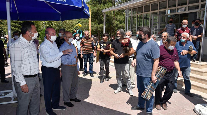 Başkan Pekyatırmacı ve milletvekili Sorgun sanayi esnafıyla buluştu