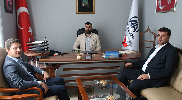 AK Parti Konya Milletvekili Özboyacı, AA Konya Bölge Müdürü Yerlikaya’yı ziyaret etti