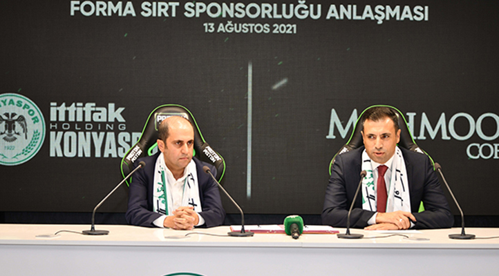 Konyaspor, Mahmood Coffee ile sponsorluk anlaşması imzaladı