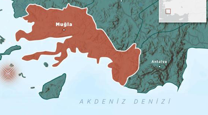 Ege Denizi’nde 4,6 büyüklüğüne deprem