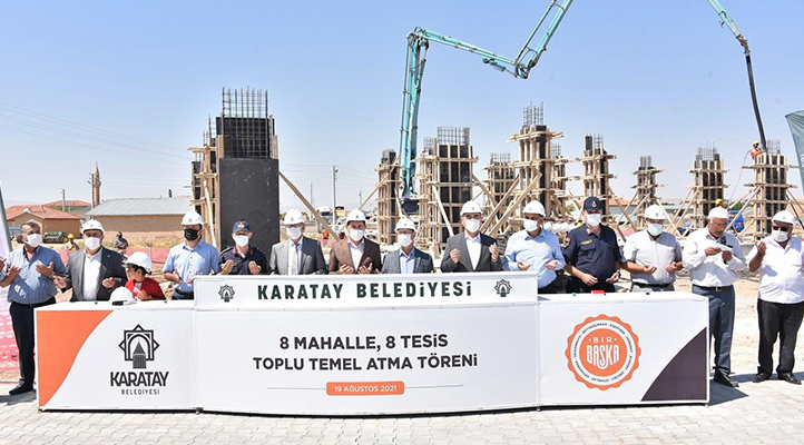 Karatay’da sosyal tesis hamlesi sürüyor