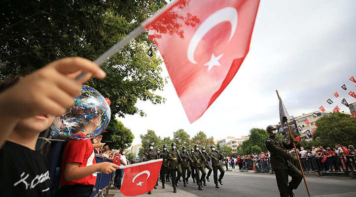 30 Ağustos Zafer Bayramı kutlanıyor