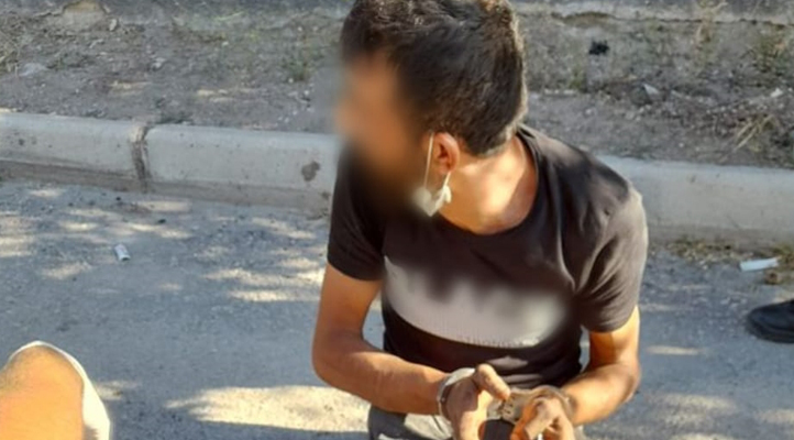 Konya’da polise bıçak çeken şüpheli tutuklandı