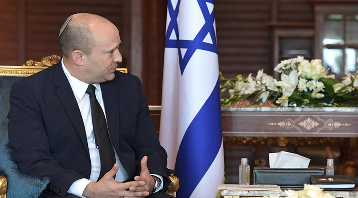 İsrail Başbakanı Bennett, bağımsız Filistin devletine karşı olduğunu söyledi