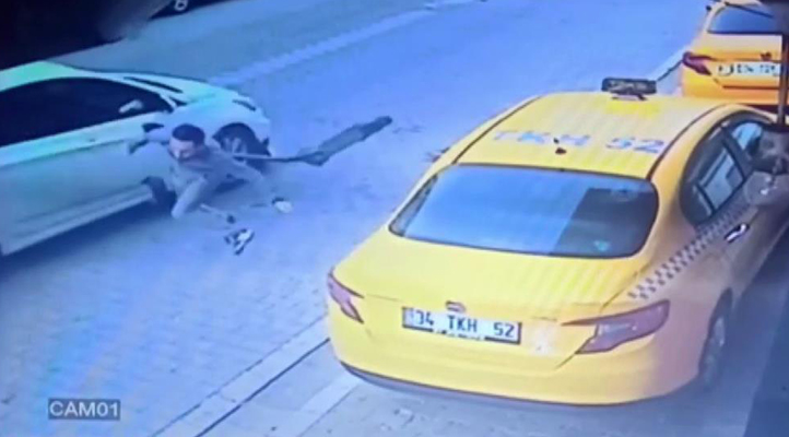 Sadece Türkiye’de yaşanabilecek acayiplikte kaza: Şaka yapayım derken yeğenine çarptı