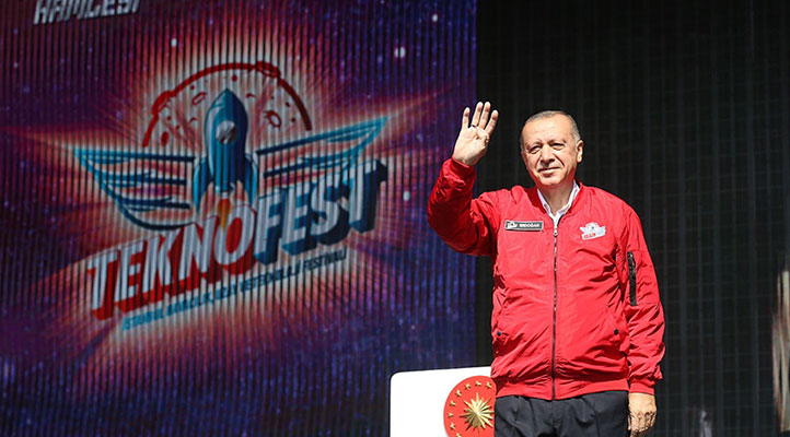 Cumhurbaşkanı Erdoğan TEKNOFEST’te