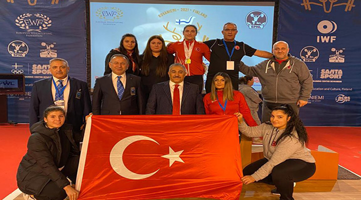 Konyalı halterciler Avrupa ikincisi