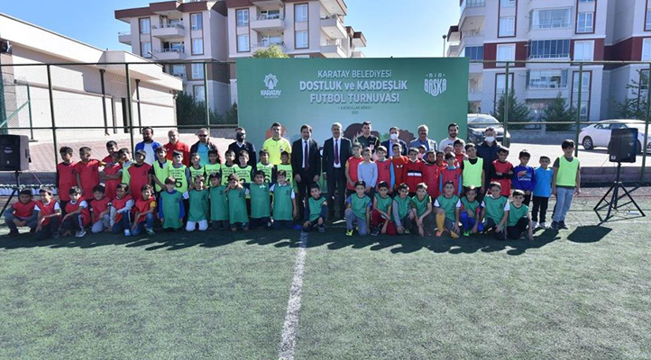 Karatay Belediyesinden ‘ilkokullar arası dostluk ve kardeşlik futbol turnuvası’