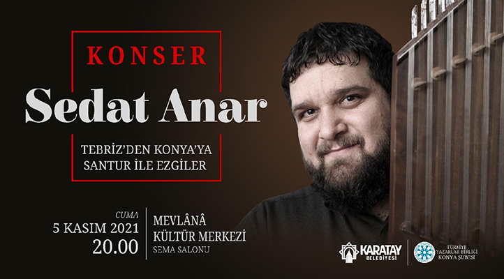 Santuri Sedat Anar, cuma akşamı MKM’de sahnede