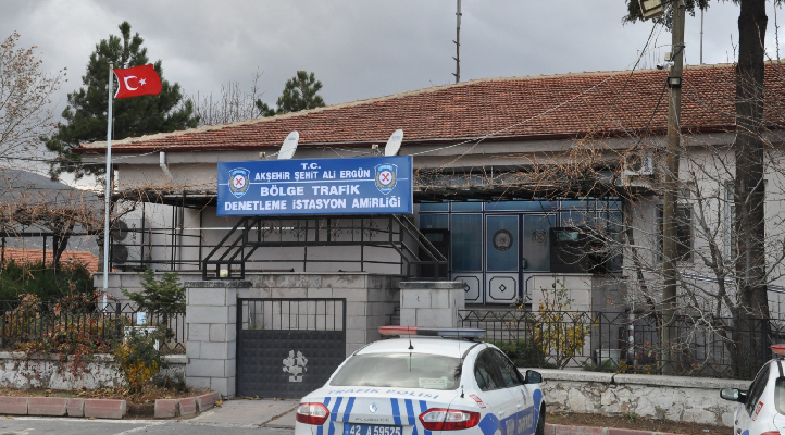 Şehidin adı Akşehir Bölge Trafik Denetleme İstasyon Amirliği’ne verildi