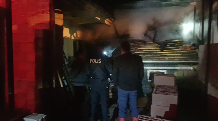 Seydişehir’de çıkan ev yangı itfaiye ekiplerince söndürüldü
