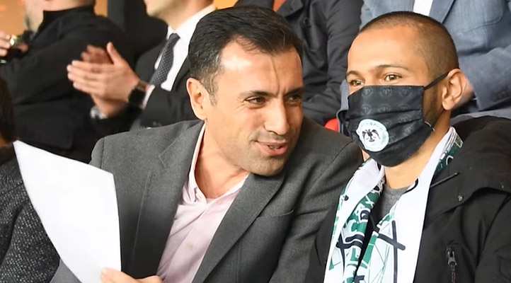 Başkan Özgökçen, engelli taraftara maçı anlattı