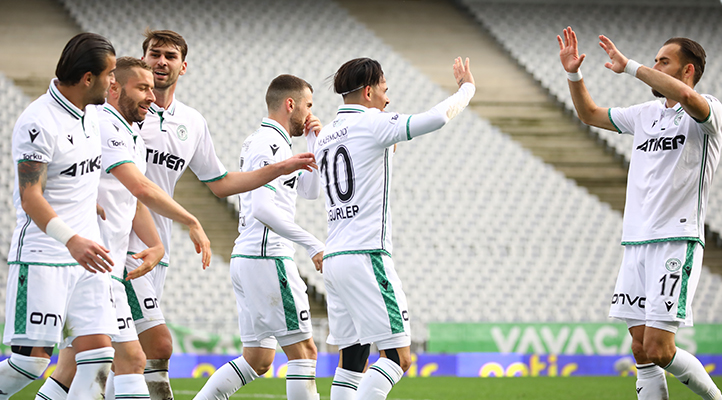 Konyaspor’un gollerine 13 imza!