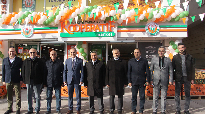 Tarım Kredi Kooperatif Market Seydişehir’de hizmete girdi