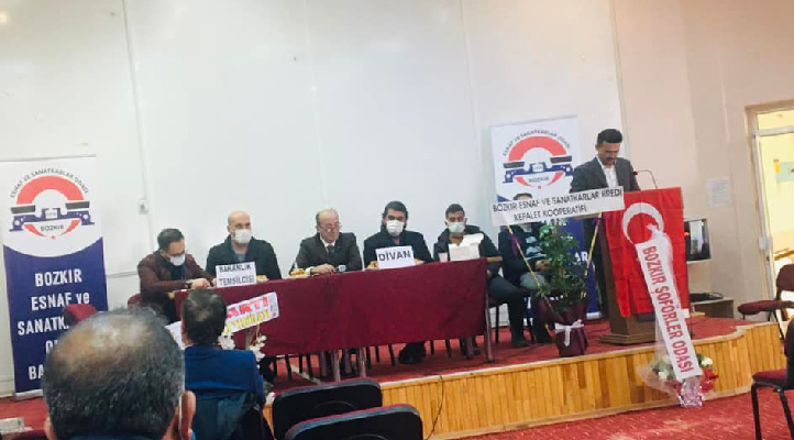 Bozkır Esnaf ve Sanatkarlar Odası Başkanı Yavuzer, güven tazeledi