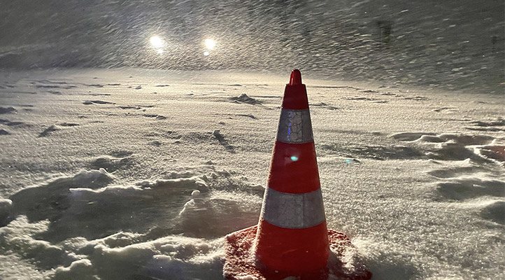 Konya’da Karaman istikameti hariç kara yolları trafiğe kapatıldı