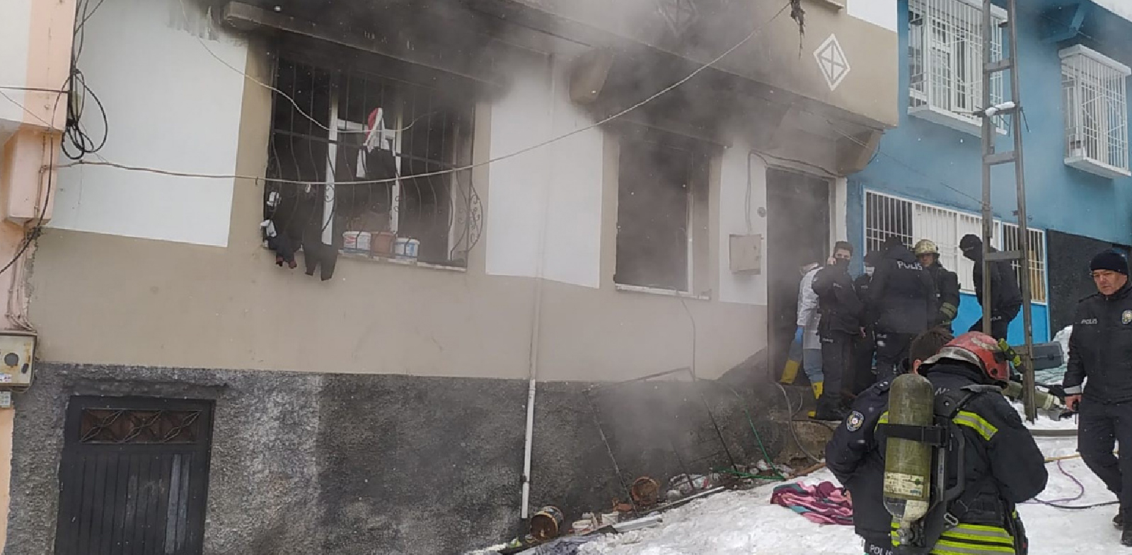 Gaziantep’te yangın faciası: 2 çocuk öldü